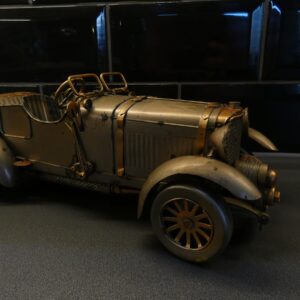 V61 polished vintage race car