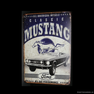 SC134 Mustang Sign
