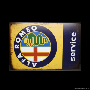 SC143 Alfa Romeo Sign