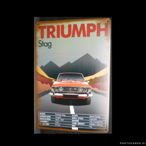 SC146 Triumph Stag Sign