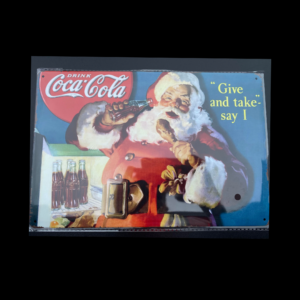 SC118 Coca Cola Christmas Sign