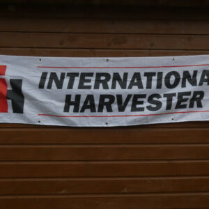 Damaged International Harvester Banner