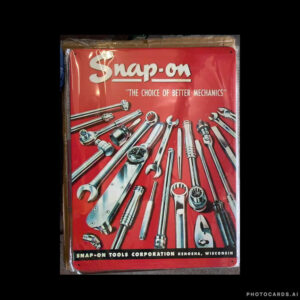 Large Snap On Lots of Tools Tin Sign SC109
