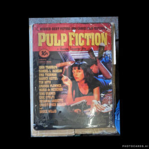 Large Pulp Fiction Tin Sign SC162