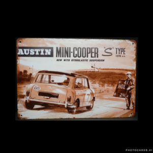 SC224 Mini Tin Sign