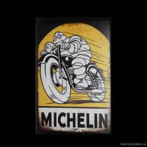 SC225 Michelin Bike Tin Sign