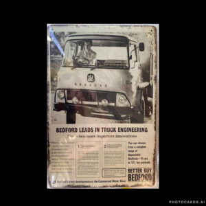 Bedford Trucks Tin Sign SC232
