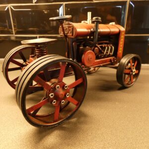 Dark Red Tractor