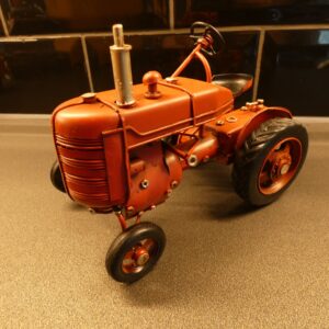 Red Vintage Tractor