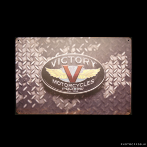 SC290 Victory Motorcycles Tin Signs