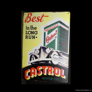 SC294 Castrol Tin Sign