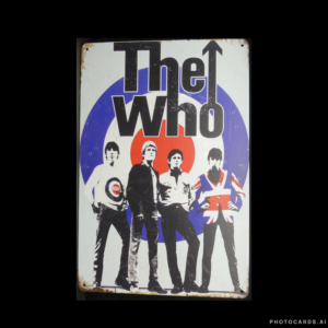 SC247 The Who Tin Sign
