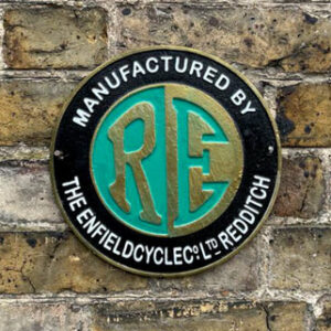 Royal Enfield Cast Iron Plaque