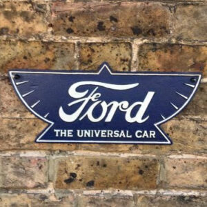 Old Ford Cast Iron Plaque