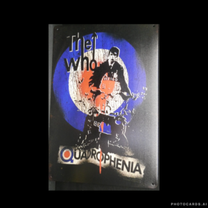 SC307 The Who Quad Tin Sign
