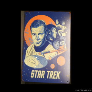SC308 Star Trek Tin Sign