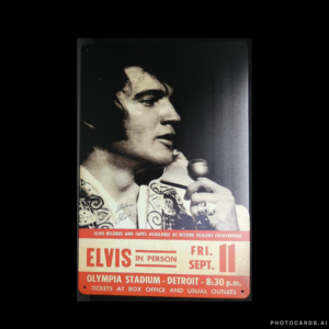 SC315 Elvis 2 Tin Sign