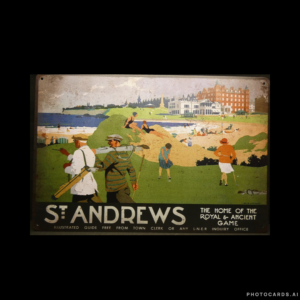 SC332 St Andrew’s Tin Sign