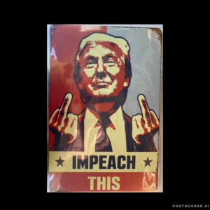 SC353 Impeach This Tin Sign