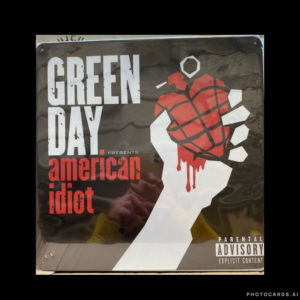 SC368 Green Day American Idiot Square Tin Sign